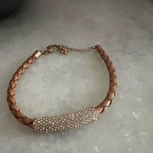 Swarovski crystal rope bracelet